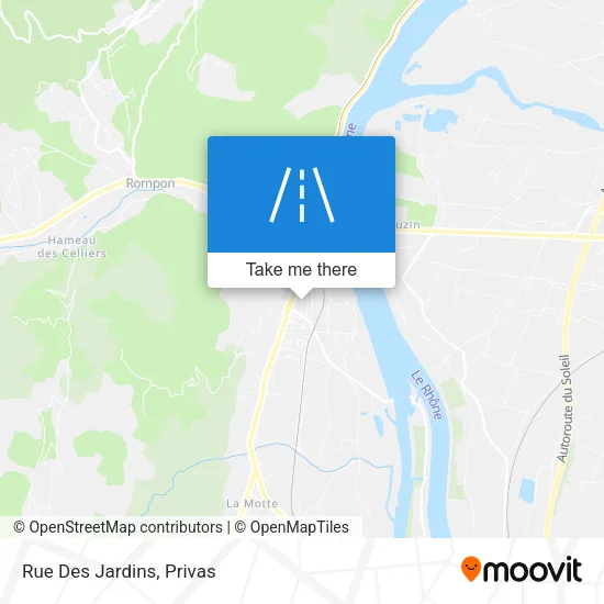 Rue Des Jardins map