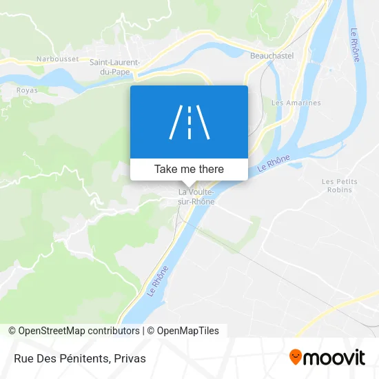 Rue Des Pénitents map