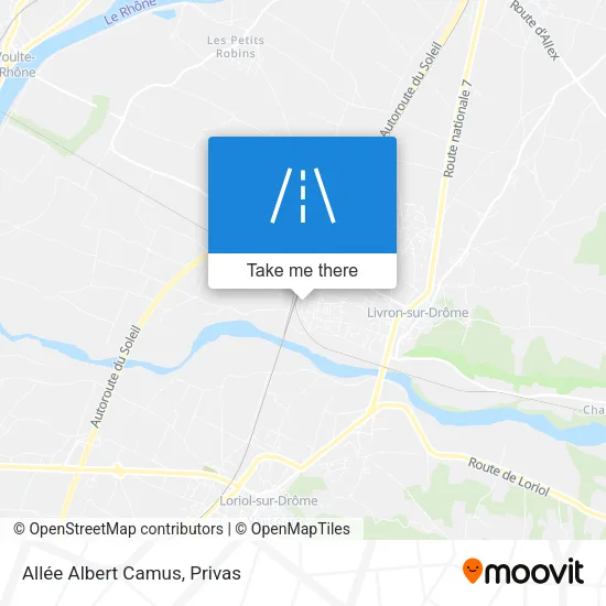 Allée Albert Camus map