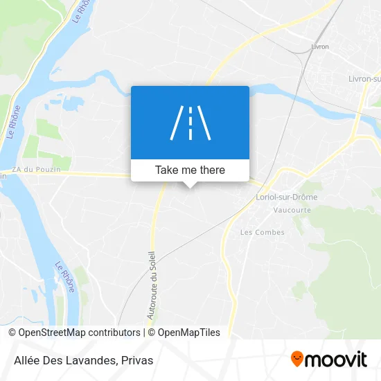 Allée Des Lavandes map