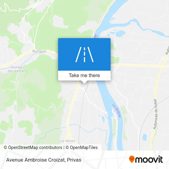 Avenue Ambroise Croizat map