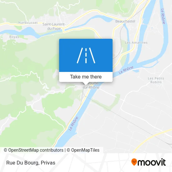 Rue Du Bourg map