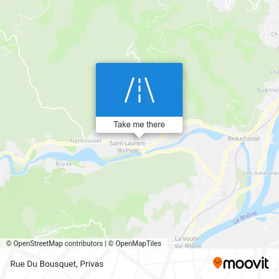 Rue Du Bousquet map