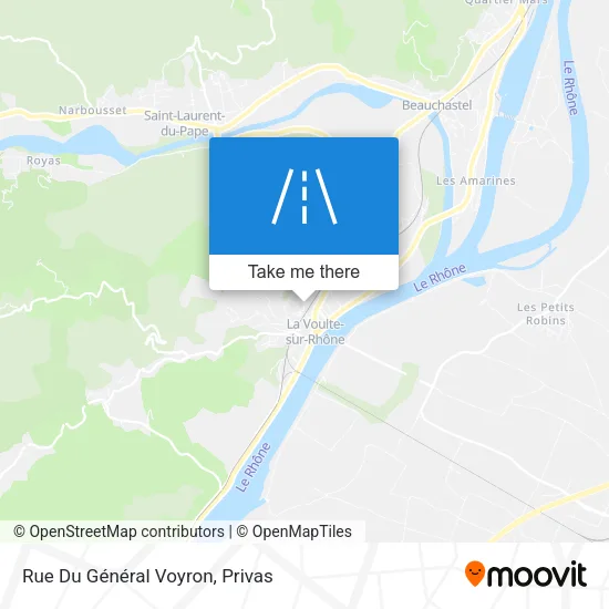 Rue Du Général Voyron map