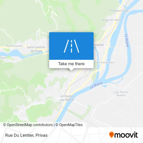 Rue Du Lentier map