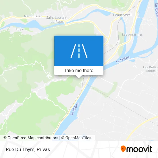 Rue Du Thym map