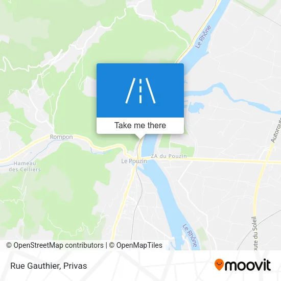 Rue Gauthier map
