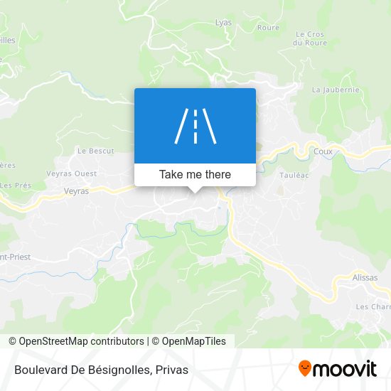 Boulevard De Bésignolles map
