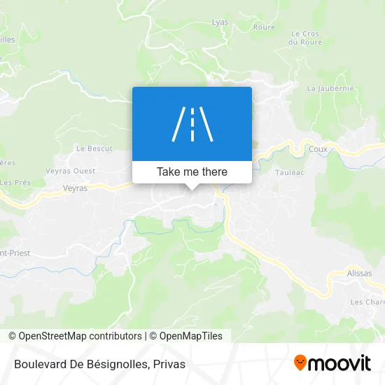 Boulevard De Bésignolles map