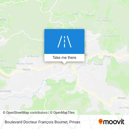 Boulevard Docteur François Bourret map