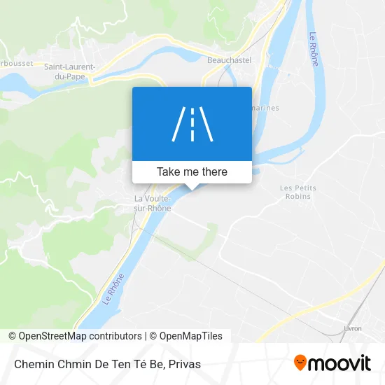 Chemin Chmin De Ten Té Be map