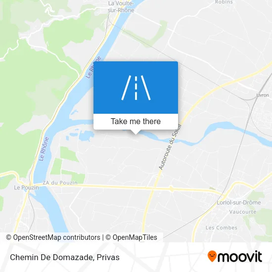Chemin De Domazade map
