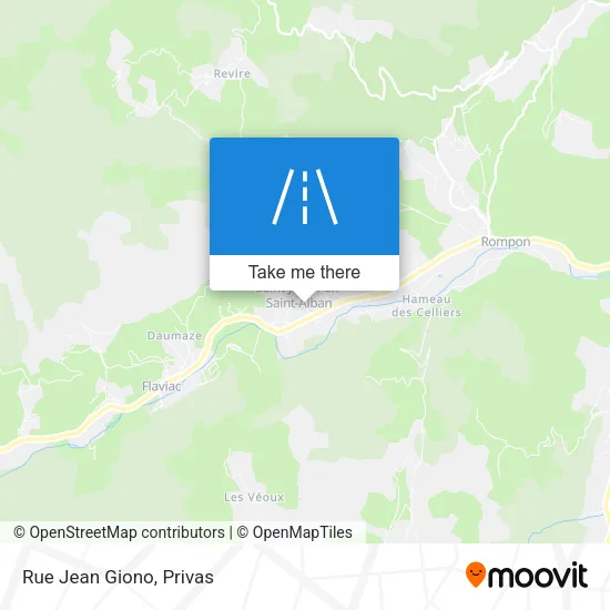 Rue Jean Giono map