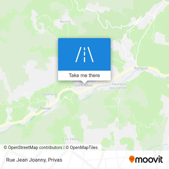 Rue Jean Joanny map