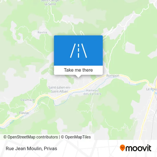 Rue Jean Moulin map