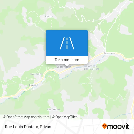 Rue Louis Pasteur map