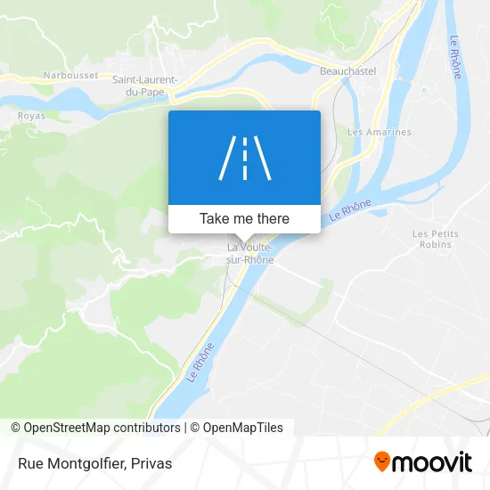 Rue Montgolfier map