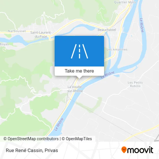 Rue René Cassin map