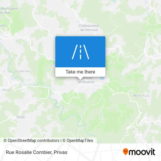 Rue Rosalie Combier map