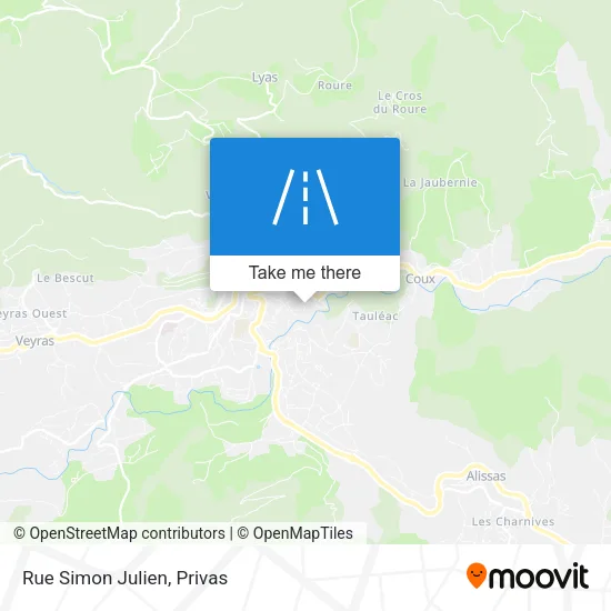Rue Simon Julien map
