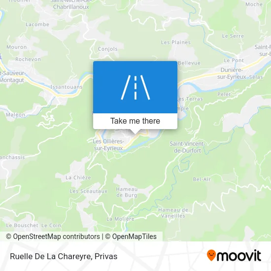 Ruelle De La Chareyre map