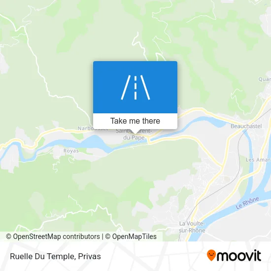 Ruelle Du Temple map