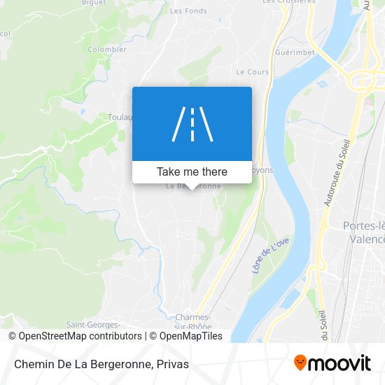 Chemin De La Bergeronne map
