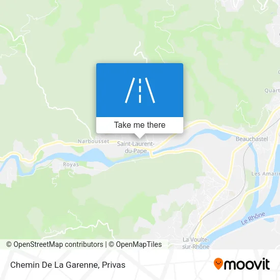 Chemin De La Garenne map