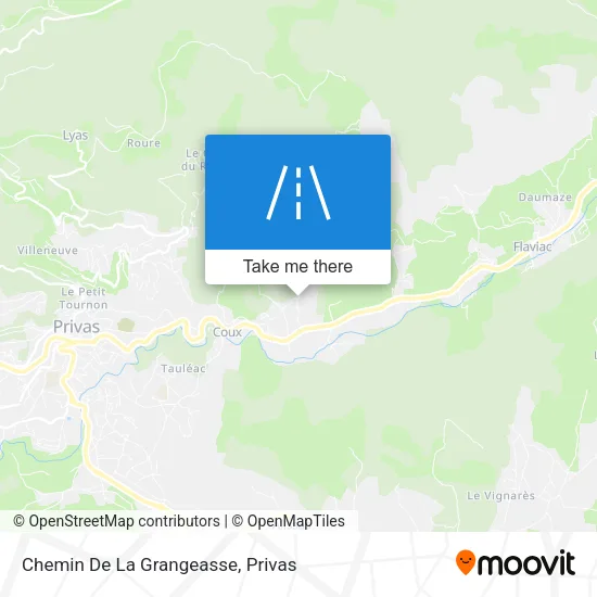 Chemin De La Grangeasse map