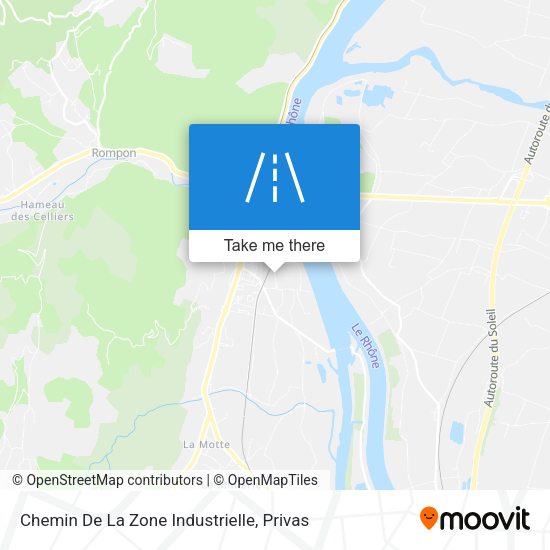 Chemin De La Zone Industrielle map