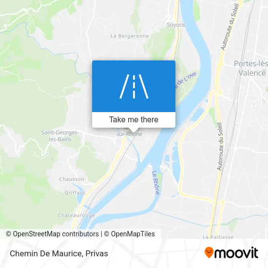 Chemin De Maurice map