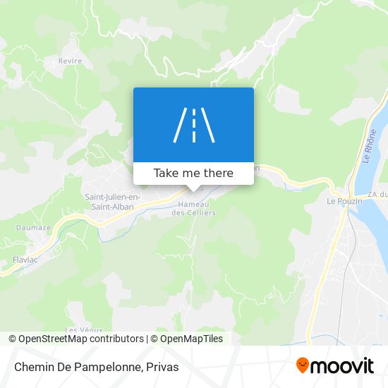 Chemin De Pampelonne map