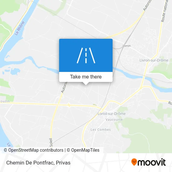 Chemin De Pontfrac map