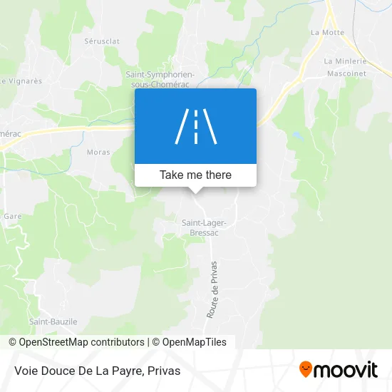 Voie Douce De La Payre map