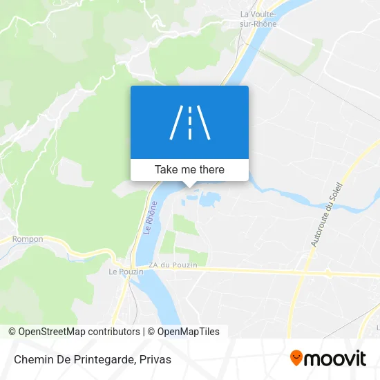 Chemin De Printegarde map