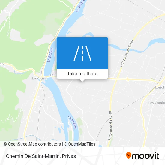 Chemin De Saint-Martin map