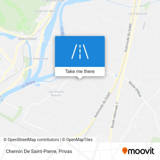 Chemin De Saint-Pierre map