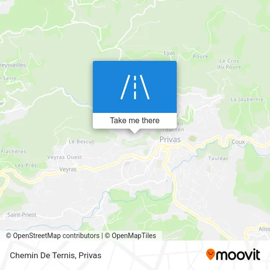 Chemin De Ternis map