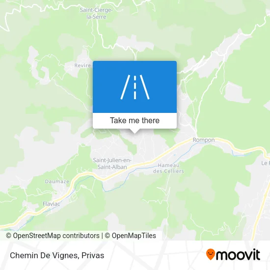 Chemin De Vignes map
