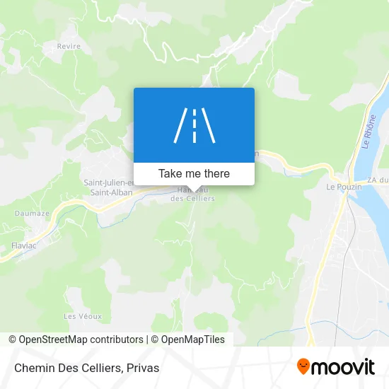 Chemin Des Celliers map
