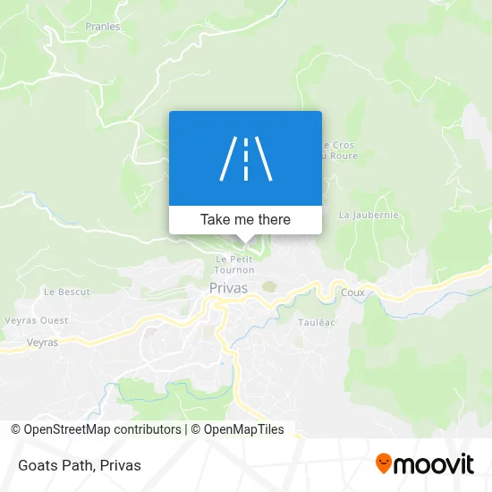 Chemin Des Chèvres map