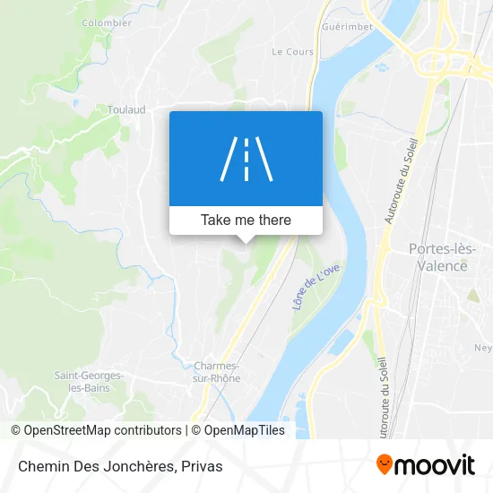 Chemin Des Jonchères map