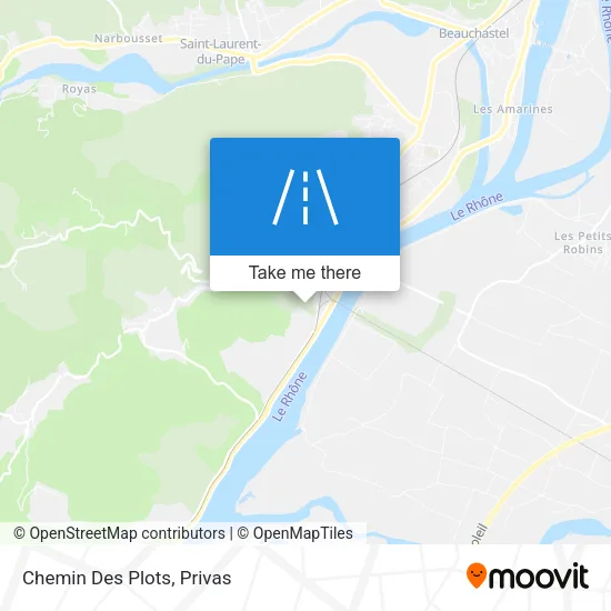 Chemin Des Plots map