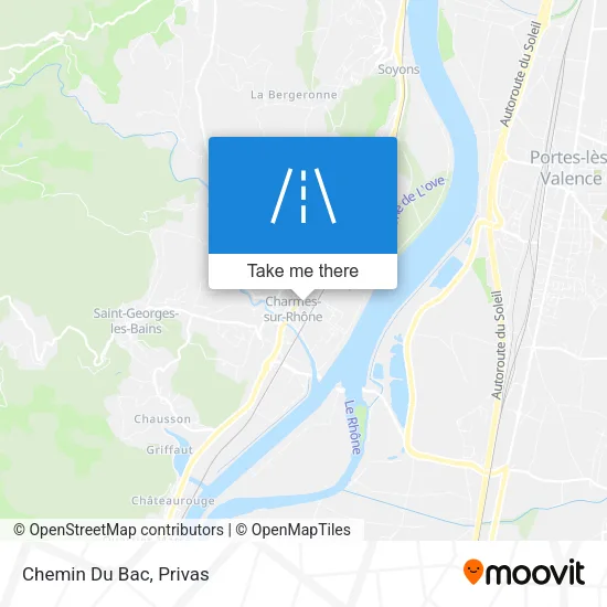 Chemin Du Bac map
