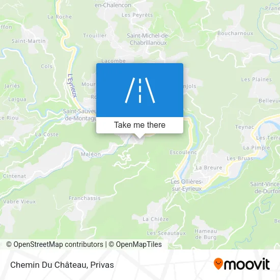 Chemin Du Château map