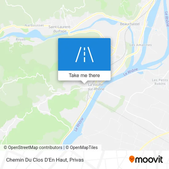 Chemin Du Clos D'En Haut map