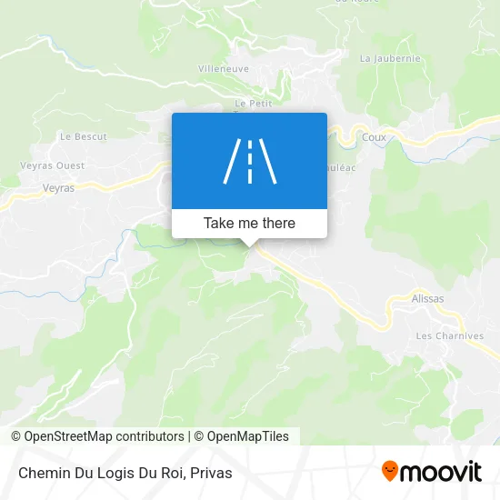 Chemin Du Logis Du Roi map