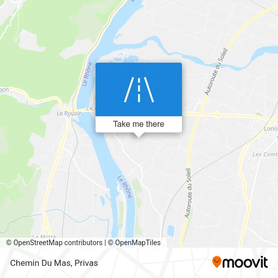 Chemin Du Mas map