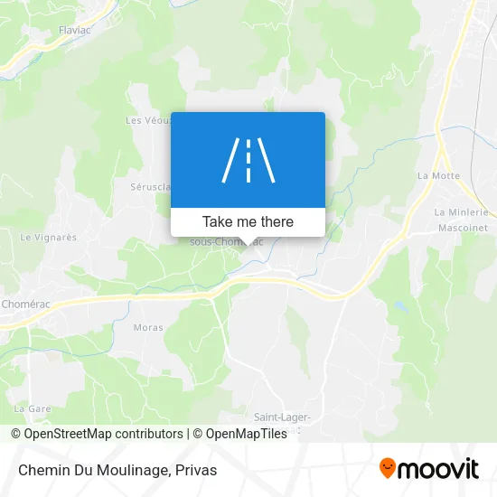 Chemin Du Moulinage map