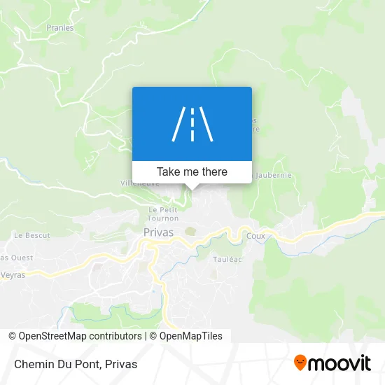 Chemin Du Pont map